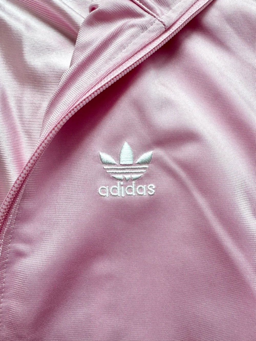 NWOT Adidas Loose Track Top — True Pink (XS) - Picture 3 of 9